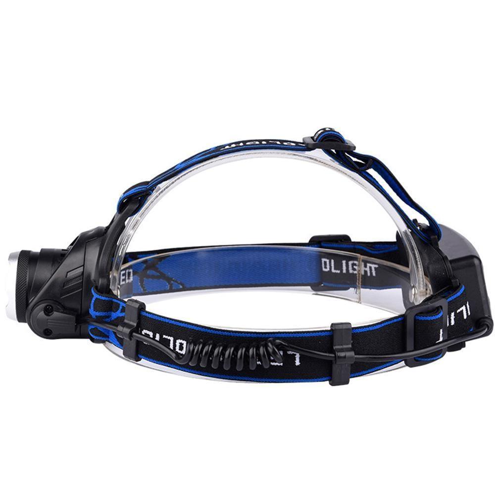 Rechargeable LED  Headlamps Ultra-bright High lumens Zoomable Waterproof LED Headlight Head Torch Flashlight Head Lamp For Fishing  Hands-Free Headlight Stevvex