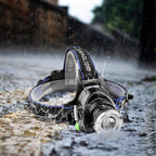 Rechargeable LED  Headlamps Ultra-bright High lumens Zoomable Waterproof LED Headlight Head Torch Flashlight Head Lamp For Fishing  Hands-Free Headlight Stevvex