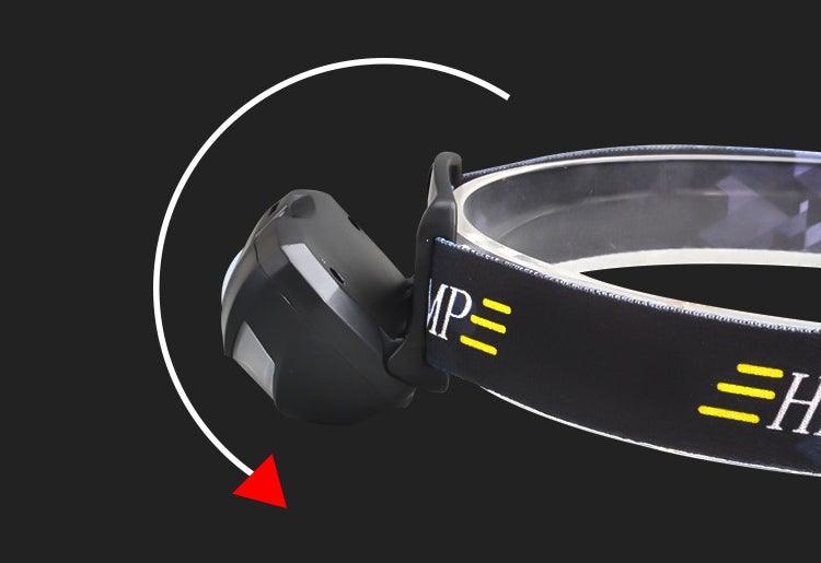 Rechargeable LED Powerfull Headlamp Flashlight USB Waterproof Headlamp Motion Body Sensor Headlight For Adults & Kids Camping Flashlight Outdoors Camping Running Biking Fishing Stevvex