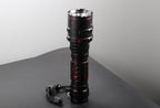 Rechargeable  LED Tactical Flashlights Waterproof Powerful High Lumen Super  Bright Power LED Aluminum Flashlight For Hiking Outdoor Camping Fishing Jogging Running HouseholdPowerful Light Stevvex