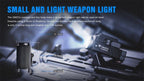 Rechargeable Spotlight Flashlight Waterproof  Adjustable High Lumen Super Bright USB LED Tactical Flashlight Gift Giving Torch Rail Mounted Flashlight For Outdoor Camping Hiking Fishing Jogging Walking Stevvex