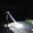 Rechargeable Super Bright High Lumen  Strong Light LED Head-Mounted Headlamp Waterproof Long-Range Flashlight For Outdoor Camping Household Riding  Night Fishing Headlight Stevvex