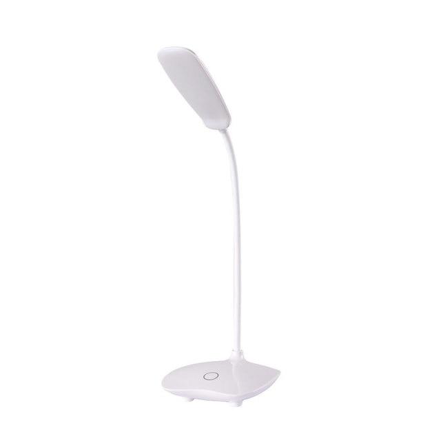 Rechargeable Table Lamp Desk Light Study Room Lamp, Modern Table Lamp, Flexible for Students To Read, Study Room Table Lamp Decorative Table Lamp Cute Study Lamps for Bedroom Décor Stevvex