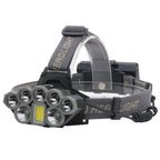 Rechargeable Ultra Bright Headlamp LED High Lumen   Headlamp USB Waterproof Flashlight Outdoor Camping 6 Modes Headlight For Outdoor Camping Cycling Running Fishing. Stevvex