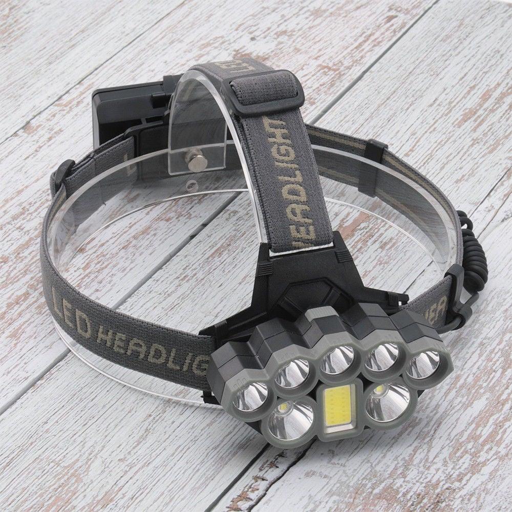 Rechargeable Ultra Bright Headlamp LED High Lumen   Headlamp USB Waterproof Flashlight Outdoor Camping 6 Modes Headlight For Outdoor Camping Cycling Running Fishing. Stevvex