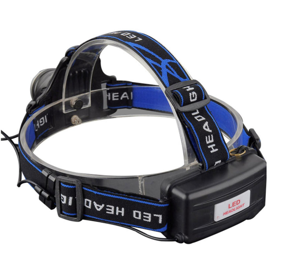 Rechargeable Ultra-bright High Lumen LED Headlamp Hands-Free USB Zoomable Headlight Waterproof  Super Bright Head Lights For Fishing Camping Hiking Riding JoggingTorch Flashlight Stevvex