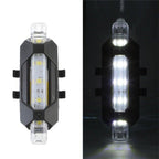 Rechargeable USB Bike Light Bicycle Front Rear Back Taillight Cycling Headlight Bicycle Lamp Flashlight Powerful Front And Back Lights Bicycle Accessories For Night Riding Cycling Safety Best Headlight With USB Tail Stevvex
