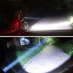 Rechargeable USB Charger High Lumen LED  Light Tactical Flashlight With Rail Mount Led Light White Tactical  Flashlight Pressure Switch For Long Distance Night Hunting Stevvex