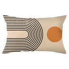 Rectangle Cushion Cover Cotton Fine Linen Pillowcase Brilliant Decorative Lined Linen Comfortable Cushion Covers Throw Pillow Cases For Sofa Pillows Baby Family Home Accessories