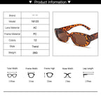 Rectangle Retro Sunglasses For  Women New  Oval Shape  Glasses For Women/Men New  Square Retro Eyeglasses For Women Luxury  Design Frames Stevvex
