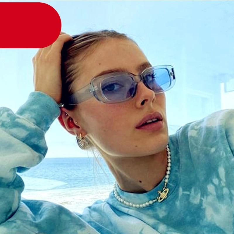 Rectangle Retro Sunglasses For  Women New  Oval Shape  Glasses For Women/Men New  Square Retro Eyeglasses For Women Luxury  Design Frames Stevvex