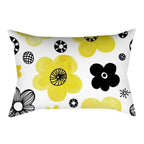 Rectangle Yellow Pillow Case Sofa Car Seat Cushion Cover Home Textile Modern Decorative Geometric Outdoor Pillow Cushion Covers Case For Couch Living Room Fashion Pillowcase 30x50CM