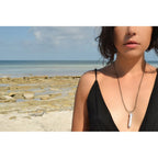 Recycled Bomb Pendant Necklace Upcycled Aluminum Peace Jewelry 1.9 In BandsCo Straps