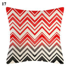 Red Abstract Cushion Cover Geometric Pillow Cases Sofa Decorative Modern Abstract Painting Pillow Case Beautiful Cushion Covers  Fashion Pillowcase Pillow Cover Stevvex