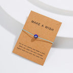 Red String Bracelets Simple Lightweight Bracelet Handmade Braided Rope Blue Eye Charm Jewelry For Women Children Handmade Braided Rope Matching Bracelet Adjustable Blue Eye Charm Bracelets For Men And Women