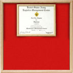 US Marine Corp Certificate Display Case. The Military Gift Store
