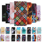 Redmi Note 8 9 Pro 9S 8T Leather Case on for Xiaomi Redmi 9 9A 9C 8A Note 9s 9Pro 8t 8 Pro New Flip Wallet Case Leather Card Slots Phone Cover Flip Case Women Phone Cover Stevvex