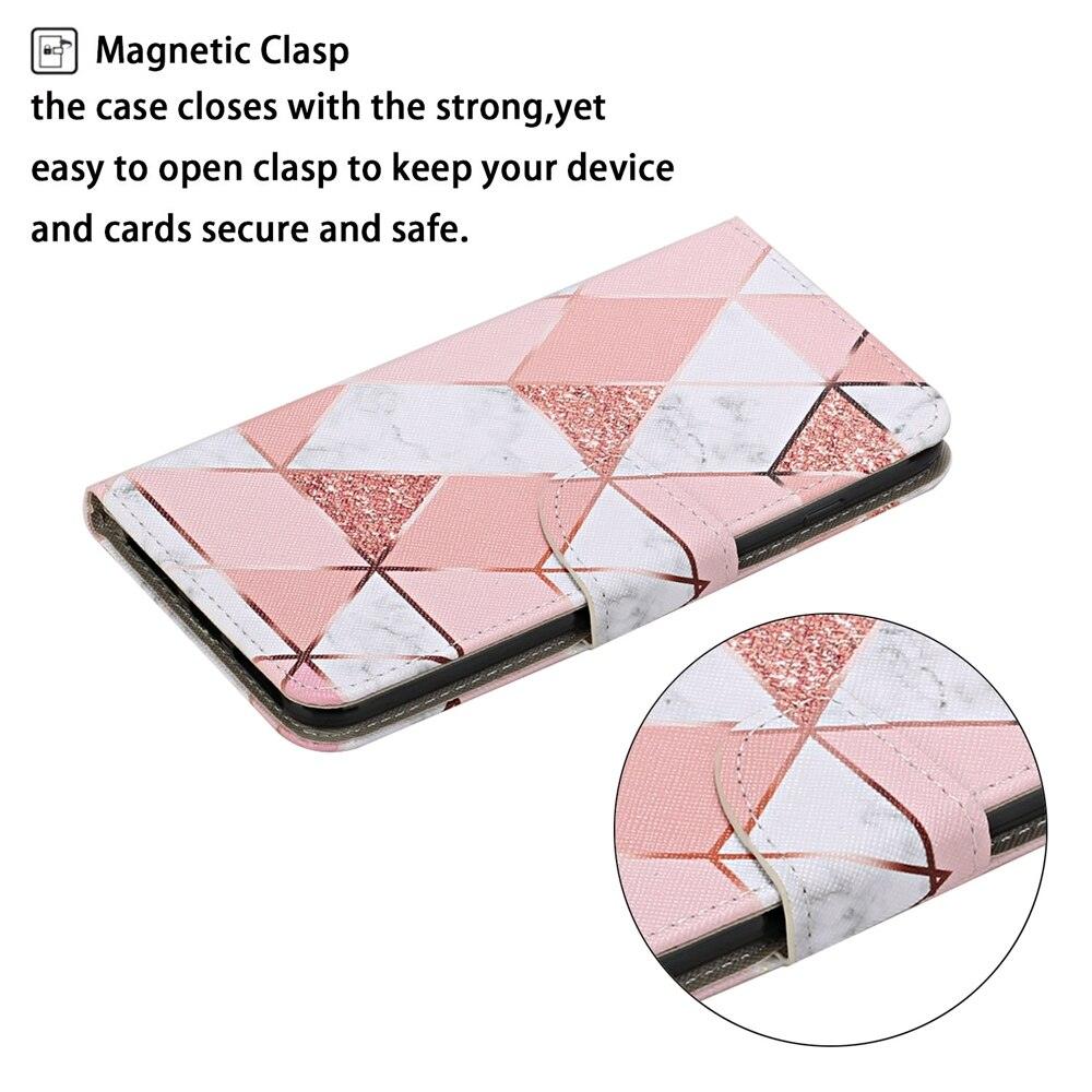 Redmi Note 8 9 Pro 9S 8T Leather Case on for Xiaomi Redmi 9 9A 9C 8A Note 9s 9Pro 8t 8 Pro New Flip Wallet Case Leather Card Slots Phone Cover Flip Case Women Phone Cover Stevvex