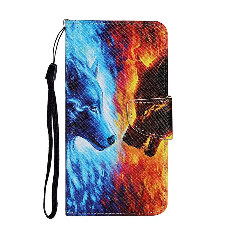 Redmi Note 8 9 Pro 9S 8T Leather Case on for Xiaomi Redmi 9 9A 9C 8A Note 9s 9Pro 8t 8 Pro New Flip Wallet Case Leather Card Slots Phone Cover Flip Case Women Phone Cover Stevvex