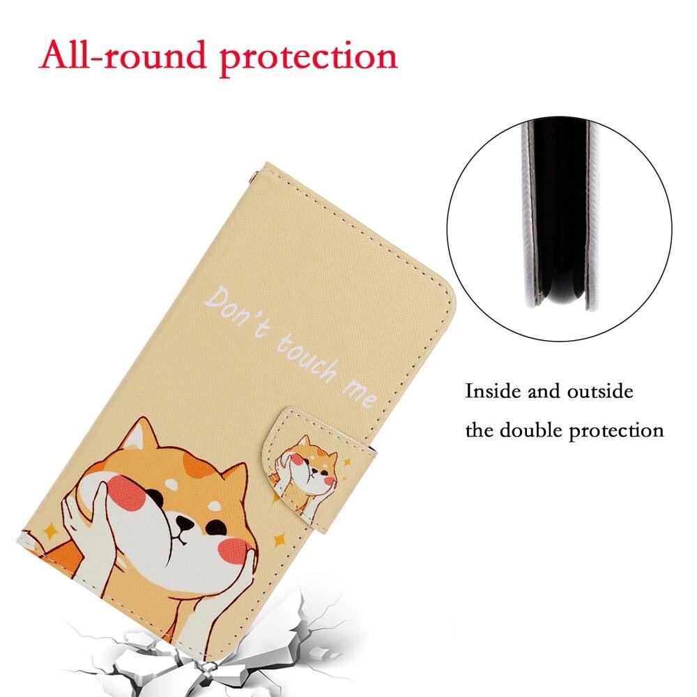 Redmi Note 8 9 Pro 9S 8T Leather Case on for Xiaomi Redmi 9 9A 9C 8A Note 9s 9Pro 8t 8 Pro New Flip Wallet Case Leather Card Slots Phone Cover Flip Case Women Phone Cover Stevvex