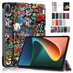 Redmi pad 2022 10.6 For Tablet Xiaomi Pad 5 Case Kids Folding Smart Cover Leather Protective Cover Mi Pad 5 Pro Case Stand Function Leather Case Cover Printed High Quality Leather Protective Cover Stevvex