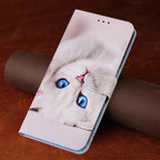 Redmi9T Magnetic Leather Phone Case on For Xiaomi Redmi 9T 9AT 9A 9C NFC Redmi9 9 T A Power 9Prime Wallet Book Cute Cover Colorful Premium Leather Wrist Strap Viewing Stand Magnetic Folio Inner Protective Flip Cover Stevvex