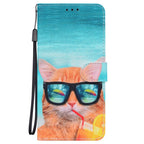 Redmi9T Magnetic Leather Phone Case on For Xiaomi Redmi 9T 9AT 9A 9C NFC Redmi9 9 T A Power 9Prime Wallet Book Cute Cover Colorful Premium Leather Wrist Strap Viewing Stand Magnetic Folio Inner Protective Flip Cover Stevvex