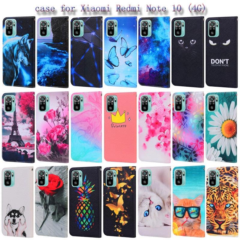 Redmi9T Magnetic Leather Phone Case on For Xiaomi Redmi 9T 9AT 9A 9C NFC Redmi9 9 T A Power 9Prime Wallet Book Cute Cover Colorful Premium Leather Wrist Strap Viewing Stand Magnetic Folio Inner Protective Flip Cover Stevvex
