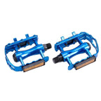 Reflective Setting On Both Sides All-aluminum Large Pedal Bicycle Universal Non-slip Pedal Riding Equipment Bike Pedals Mountain Road Bicycle Flat Pedal-Universal Lightweight Aluminum Alloy Platform Pedal For Travel Cycle-Cross The Road Stevvex
