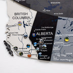 3D Wooden Map of Canada – Nordik
