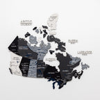 3D Wooden Map of Canada – Nordik