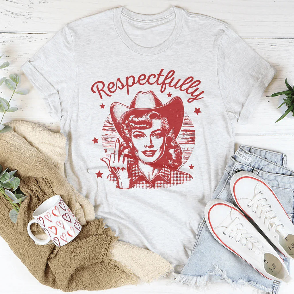 Respectfully Tee Peachy Sunday