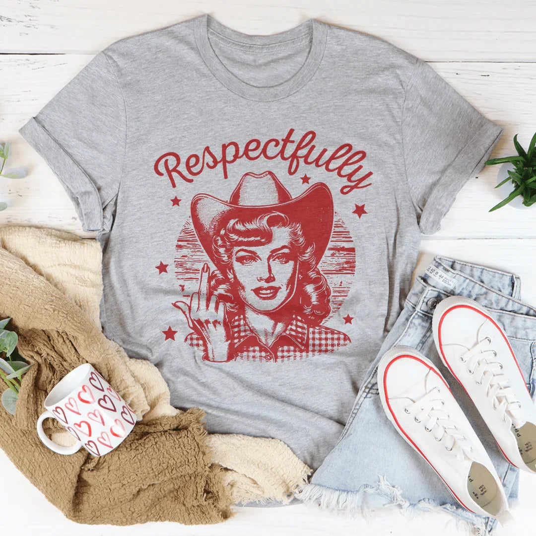 Respectfully Tee Peachy Sunday