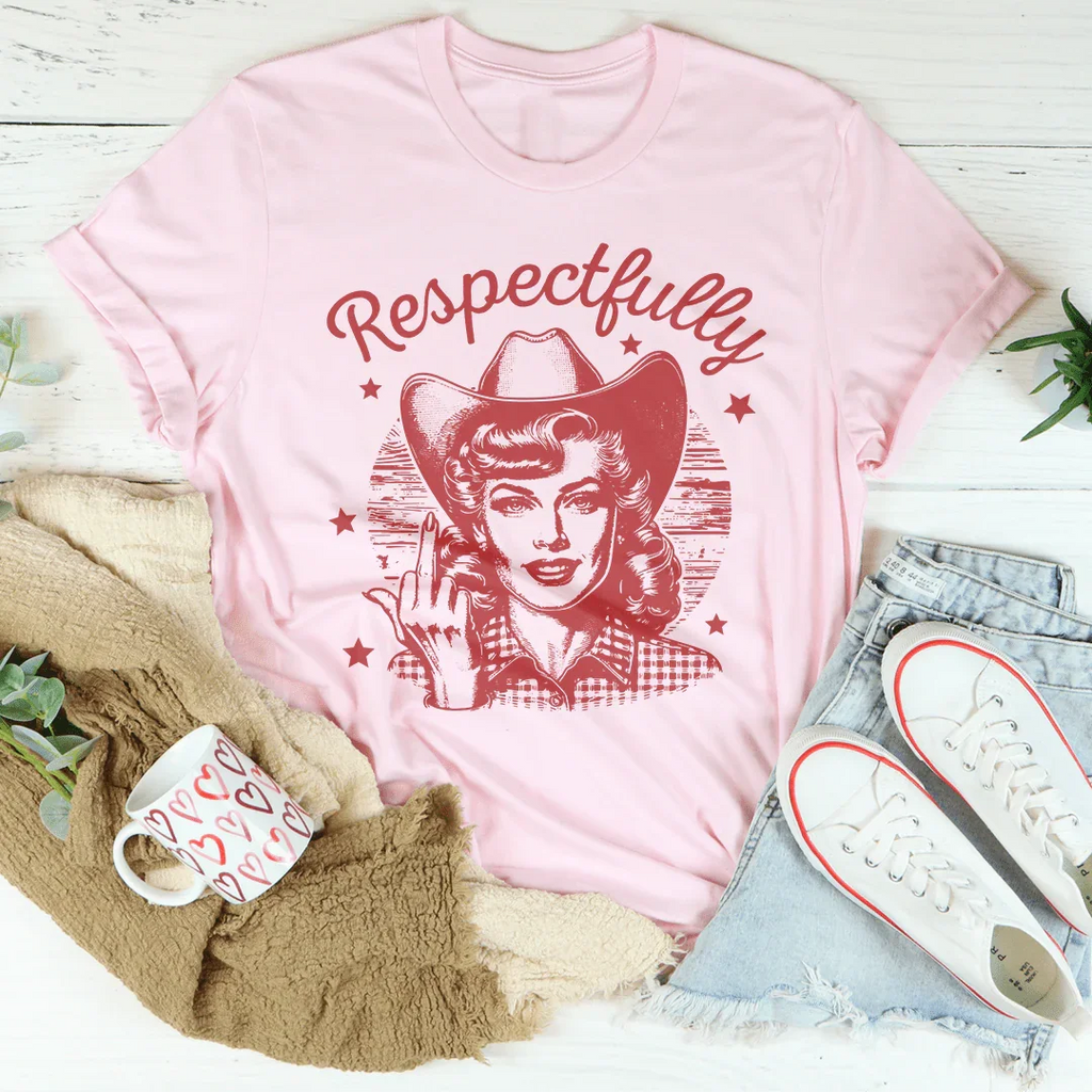 Respectfully Tee Peachy Sunday
