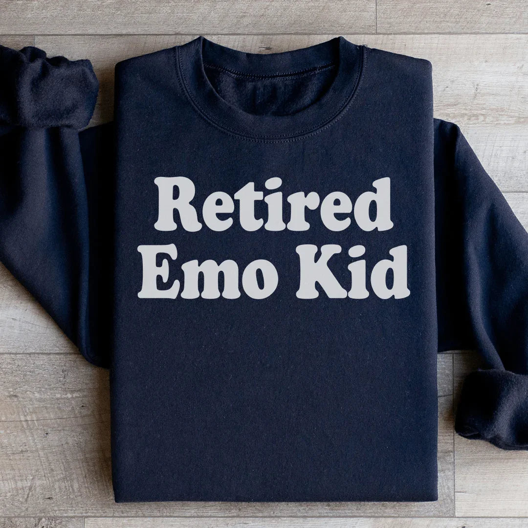 Retired Emo Kid Sweatshirt Peachy Sunday