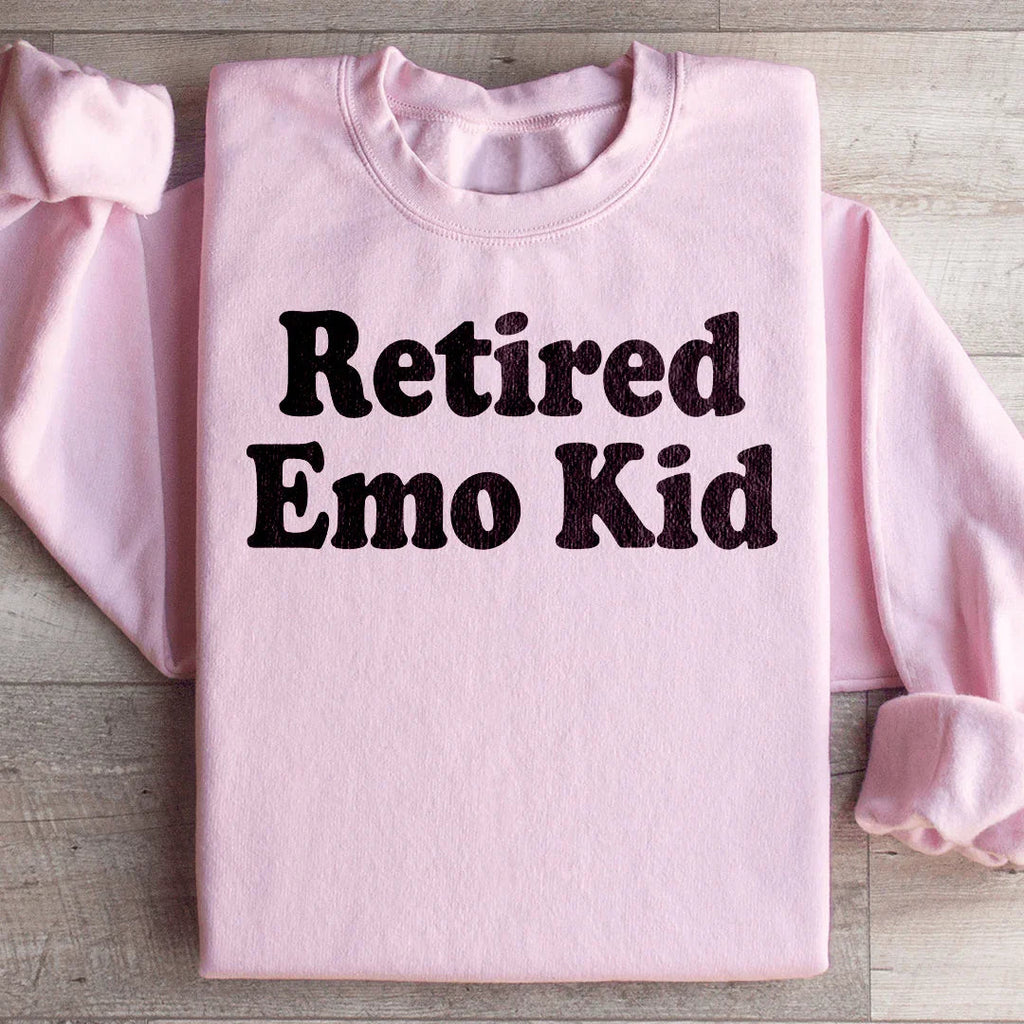 Retired Emo Kid Sweatshirt Peachy Sunday