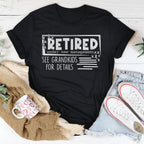 Retired Under New Management See Grandkids For Details Tee Peachy Sunday