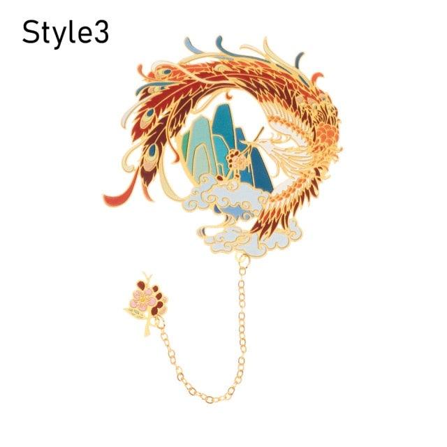 Retro Carving Brass Bookmark Tassel Pendant Book Clip Metal Pagination Mark Student Gift Stationery School Supply Metal Creative Bookmark Chinese Style Unique Vintage Series Gift For Reader Student Stevvex