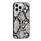 Retro Crocodile Leopard Snake Zebra Pattern Texture PU Leather Cases For iPhone 14 13 Phone Cover Unique Design Shockproof Soft Grip Leather Phone Case For iPhone