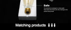 Retro Edison Bulb ST64 A19 T45 G80 G95 G125 Incandescent Light Bulb E27 220V 40W filament bulb lighting tubes Edison Stevvex