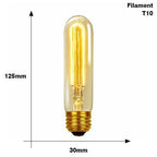 Retro Edison Light Bulb Vintage Edison Lamp Vintage Incandescent  Edison Light Bulbs Edison Filament Light Bulb Dimmable Warm White Different Shape Light Stevvex