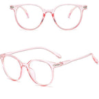 Retro Glasses Radiation Protection Optical Nearsight Frame For Men  And Women Anti Blue Computer Eyewear Unisex Blue Light Blocking Glasses Stylish Eyewear Comfortable Eye Protection UV Glare -1 -1.5 -2.0 -2.5 Stevvex