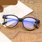 Retro Glasses Radiation Protection Optical Nearsight Frame For Men  And Women Anti Blue Computer Eyewear Unisex Blue Light Blocking Glasses Stylish Eyewear Comfortable Eye Protection UV Glare -1 -1.5 -2.0 -2.5 Stevvex