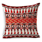 Retro High Quality Pillowcase Ethnic Stripes Linen Decorative Throw Pillow Cover For Couch Sofa Bed Bohemian Retro Stripe Cotton Blend Linen Pillow Case Cushion Cover Car Textile Printed Decor 45X45CM