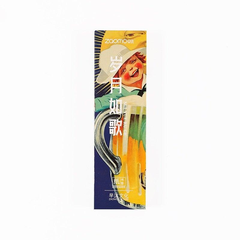 Retro Image Collection Paper Bookmarks Bookmarks For Books Share Book Markers Tab For Books Stationery Creative Poetic Bookmarks Painting Style Bookmarks Literary Bookmarks Message Cards Book Notes Paper Page Holder Reading Bookmarks For Women Men Kids Stevvex
