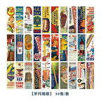 Retro Image Collection Paper Bookmarks Bookmarks For Books Share Book Markers Tab For Books Stationery Creative Poetic Bookmarks Painting Style Bookmarks Literary Bookmarks Message Cards Book Notes Paper Page Holder Reading Bookmarks For Women Men Kids Stevvex