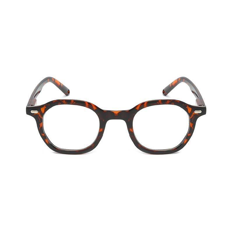 Retro Reading Eyeglasses Men Women HD Round Frame Reading Glasses Presbyopia Eyewear With Spring Hinge Vintage Round Frame Eyeglasses For Men Women  Diopter +1 1.5 2 2.5 3 3.5 Stevvex