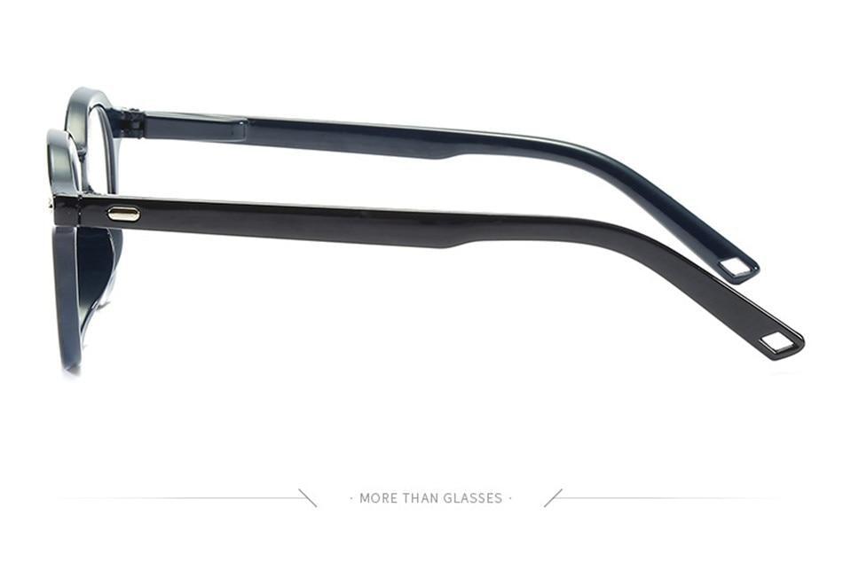 Retro Reading Eyeglasses Men Women HD Round Frame Reading Glasses Presbyopia Eyewear With Spring Hinge Vintage Round Frame Eyeglasses For Men Women  Diopter +1 1.5 2 2.5 3 3.5 Stevvex