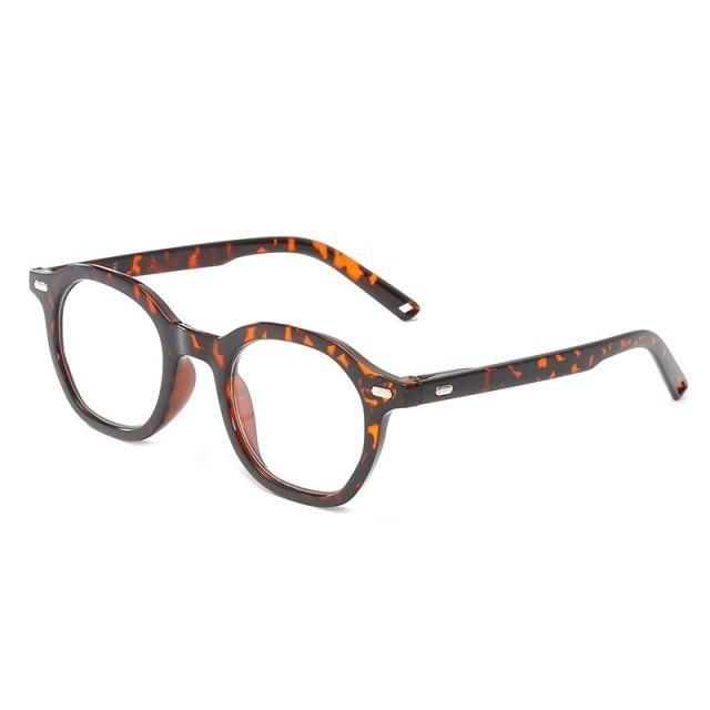 Retro Reading Eyeglasses Men Women HD Round Frame Reading Glasses Presbyopia Eyewear With Spring Hinge Vintage Round Frame Eyeglasses For Men Women  Diopter +1 1.5 2 2.5 3 3.5 Stevvex