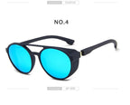 Retro Round Polarized Sunglasses Elegant Black Retro Design Sunglasses Round Frames Men New Fashion Summer UV 400 Protection Sunglasses Ladies Outdoor Driving Sun Glasses
